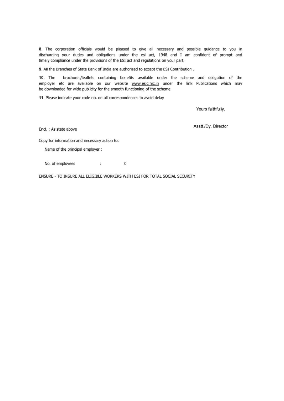 E.S.I.C. CERTIFICATE -2
